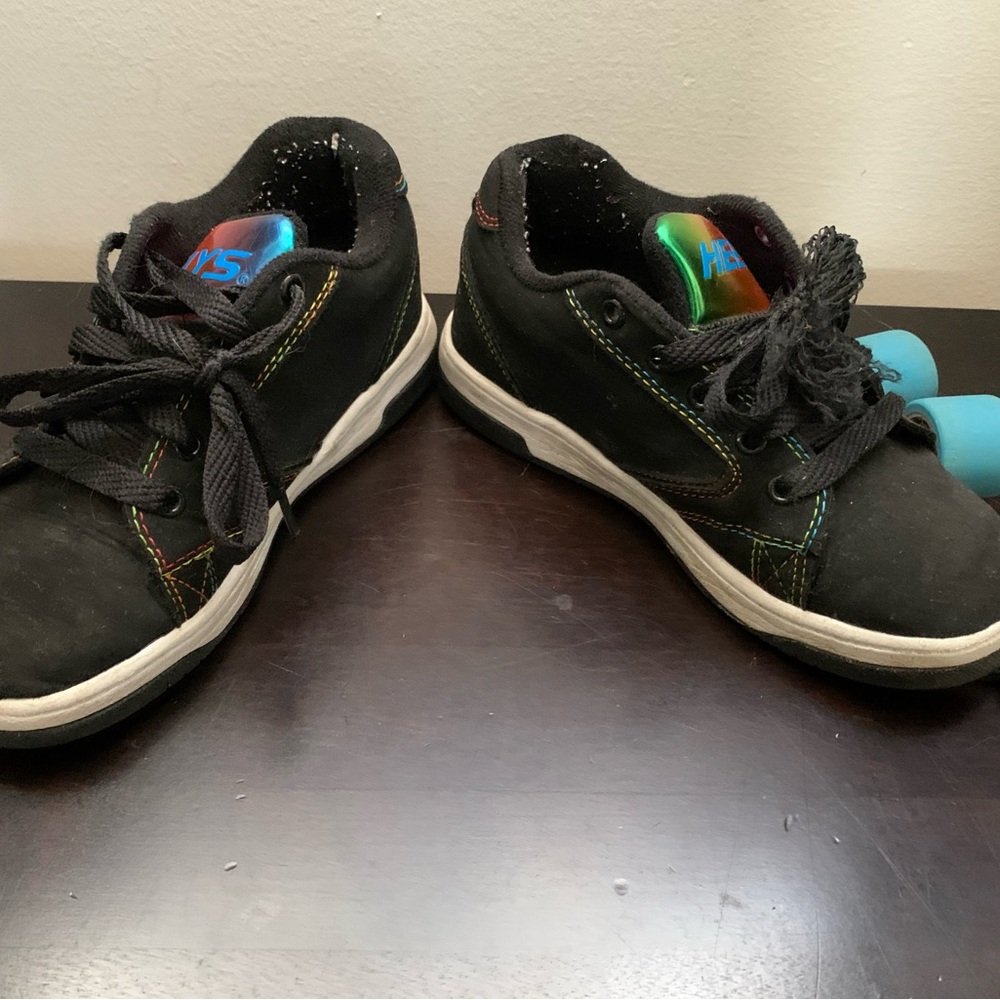 Heelys Propel 2.0 Wheeled Skate Shoes Black Rainbow US Kids 3